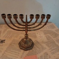 Brass Menorah