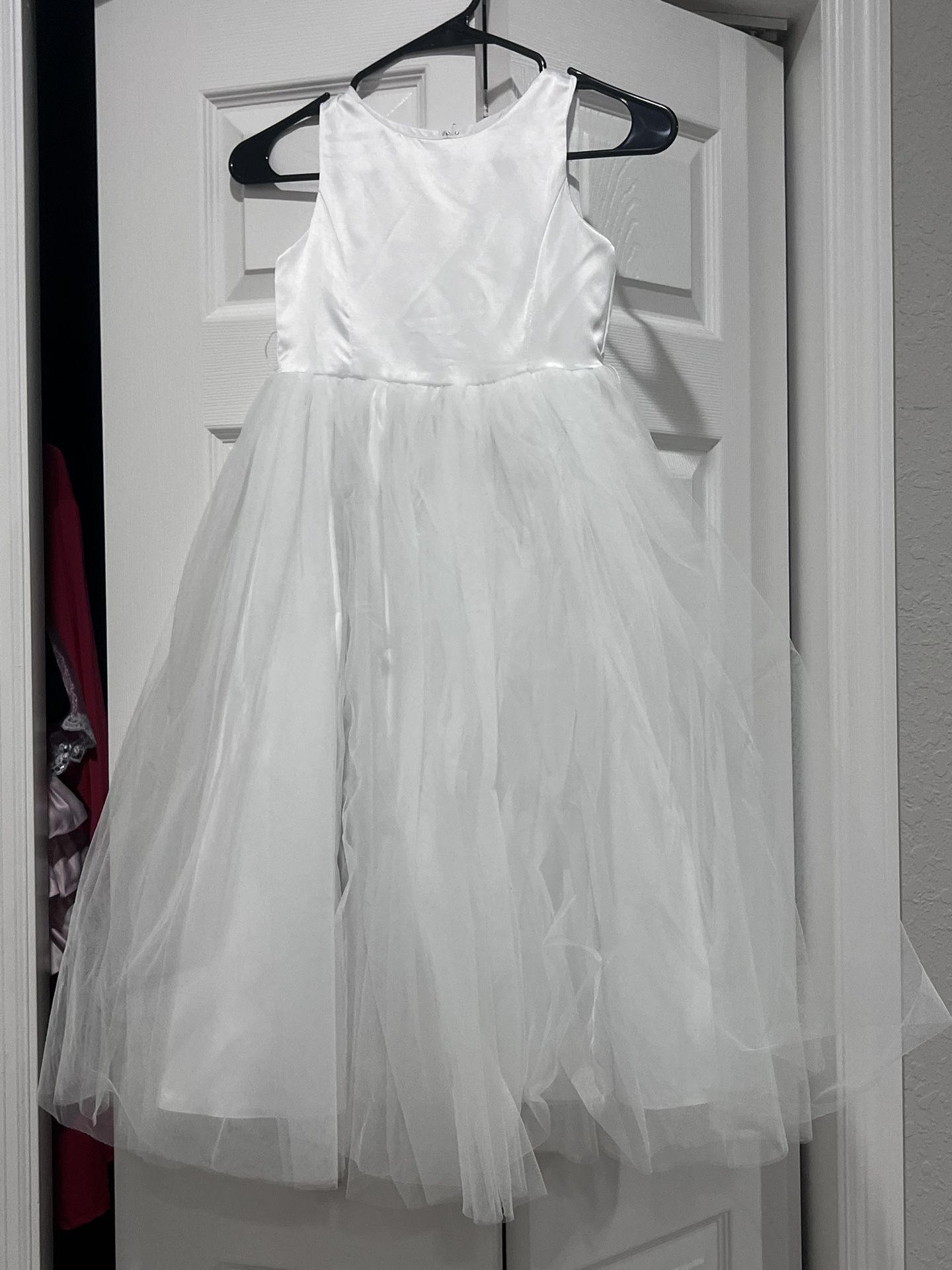 Flower Girl Dress With Detachable Tails 