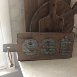 Farmhouse Kitchen Decor Wood Sign