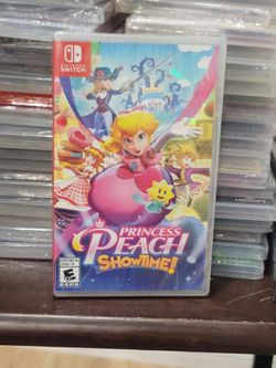 NINTENDO SWITCH PRINCESS PEACH ITS SHOWTIME BRAND NEW FACTORY SEALED