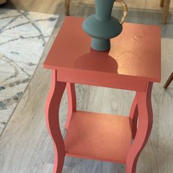 Side Table 16” X 16” X 24”H