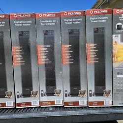 Large Tower Heater with Remote