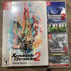 Xenoblade Chronicles 2 3 + Torna Golden Games Special Collector Edition Switch X