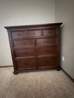 Brown Wooden Chest