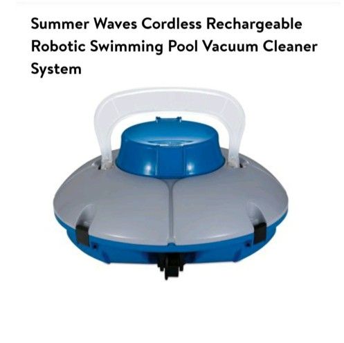 Robotic Pool Vacuum Cleaner Cordless Excellent Condition 