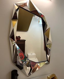 FREE West Elm Emerald Cut Mirror 24x44 in La Crescenta