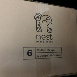 Nest Diapers Size 3 & 6