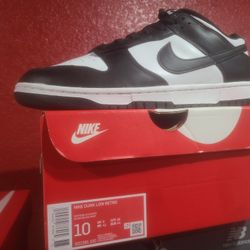 Nike Dunk Pandas Size 10