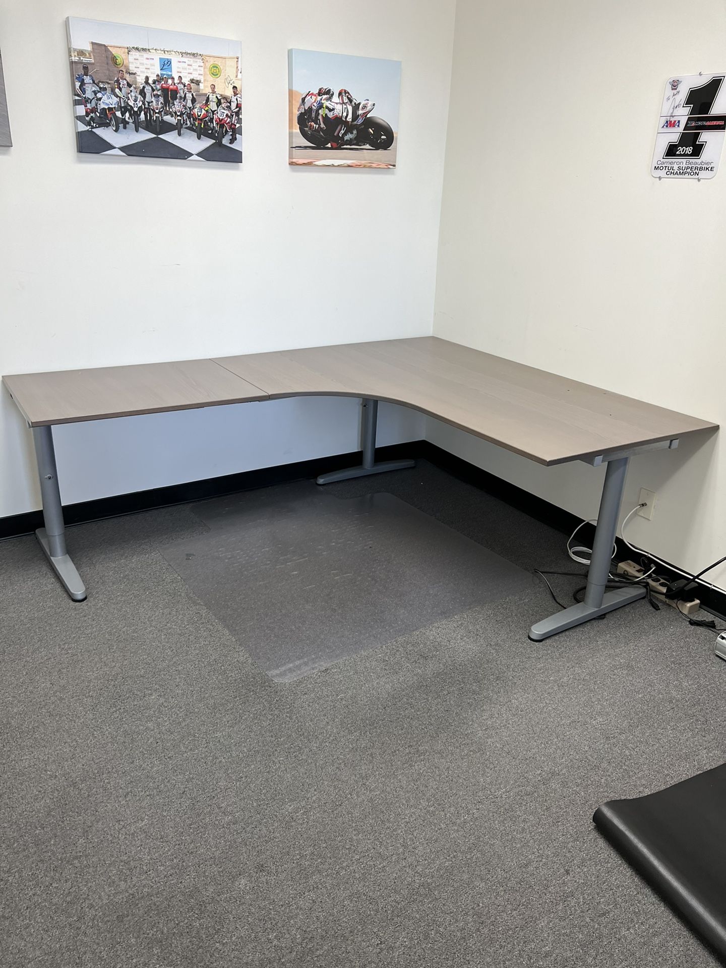 IKEA Galant Corner Table