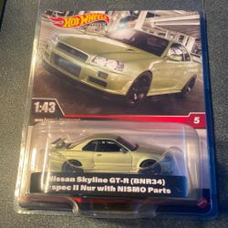 1:43 Scale Nissan Skyline GTR Hot Wheels 