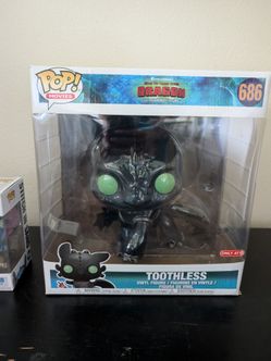 10" Toothless HTTYD jumbo Funko Pop 686