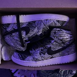 Size 6y Air jordan 1 retro high BHM GG