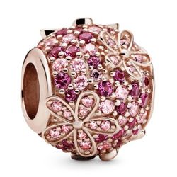 Pandora Rose ™ Pink Pave Daisy Flower Charm