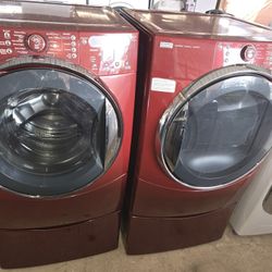 Set De Lavadora Y Secadora Electrica Kenmore 