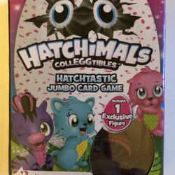Hatchimals CollEGGtibles Jumbo Card Game