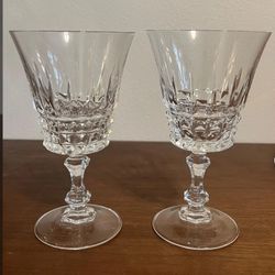 Made In France 2 Crystal Glasses 25.00