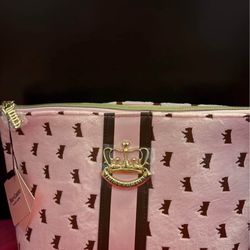 Pink Juicy Couture Makeup Bag