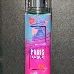 Bath and Body Paris Amour Mist  8oz