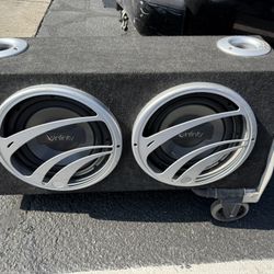 Infinity Subwoofer Box Ported.   High Definition Boom Box 
