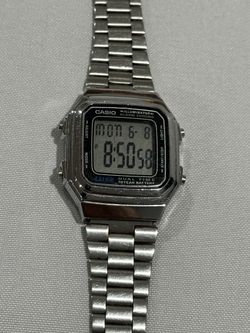 Casio A178W Dual Time Battery Vintage