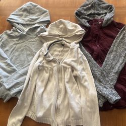 BEST OFFER Set of 3 Hoodies/Jackets Girls Size 12