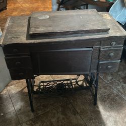 Antique sewing machine