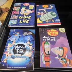 Disney - Phineas & Ferb Books - $5.00/all - Macki's Books n More