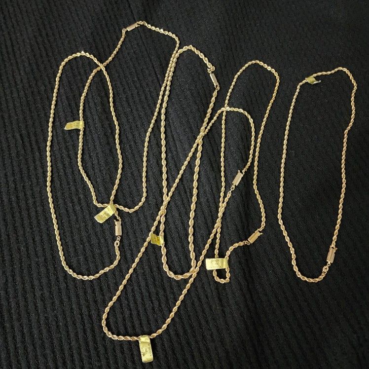 Gold Plated Chains