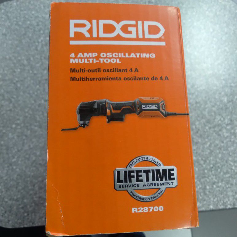Ridgid Amp Corded Oscillating Multi-Tool R28700•NEW• for Sale in Chula  Vista, CA OfferUp