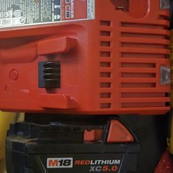 Milwaukee charger and battery