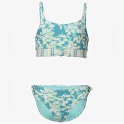NWT Roxy Girls Size 12 Bikini Set