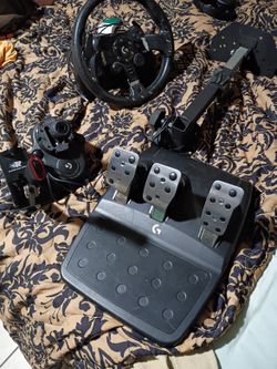 Logitech Racing Wheel Bundle — Wheel, Pedals, Shifter & Stand