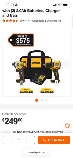 DEWALT drill set