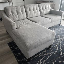 2-Piece Sectional Sofa with Chaise