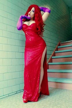 JESSICA RABBIT HALLOWEEN COSTUME