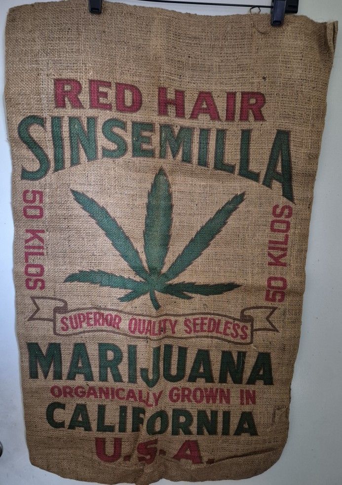 RED HAIR SINSEMILLA CALIFORNIA SACK