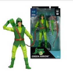 McFarlane Toys DC Multiverse Green Arrow Longbow Hunter Action Figure w/ Bow & Arrows 2024
