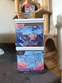 Pokemon Chaos Rising PKC ETBs
