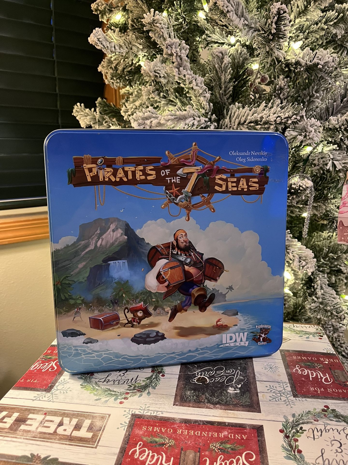 Pirates Of The 7 Seas Board game Seven Seas