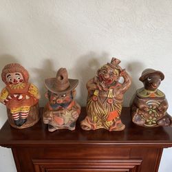 VINTAGE COOKIE $100 and BELOW JARS DIFFERENT PRICES CHECK OUT MY PROFILE FOR MORE GREAT ITEMS 