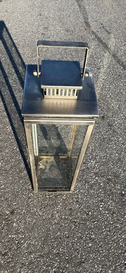 Glass Lantern/Candle Case