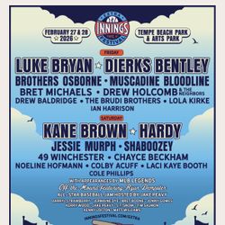 EXTRA INNINGS FESTIVAL WRISTBANDS SAT GA🔥