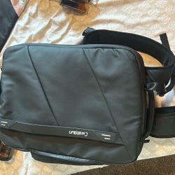 This is a Cwatcun camera backpack.  It is designed with high-density, wear-resistant fabric to improve scratch resistance.