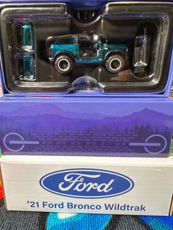 Hot wheels 21 ford bronco wild track