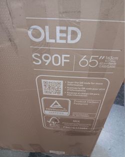 Samsung 65-Inch Class S90F Smart TV (2025 Model, 65S90F), NQ4 Gen3 Processor, Upscaling Pro, HDR+, Motion Xcelerator 144Hz, Vision, Alexa Built-in, 4K