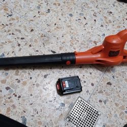 Black And Decker Leaf Blower With 20v Battery