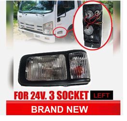 NEW 09-17 Isuzu ELF NPR NQR Left LH Side Marker Lamp Signal Light 24V Truck