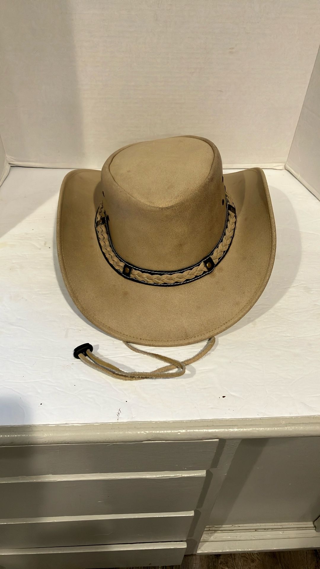 Cowboy Hat Leather XL Preowned