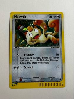 Pokémon Meowth - 013 (EX Series Collector's Tin) - Nintendo Promos (PR) e series HOLO Pokemon