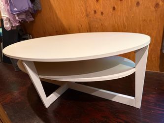 fee Table with Lower Shelf